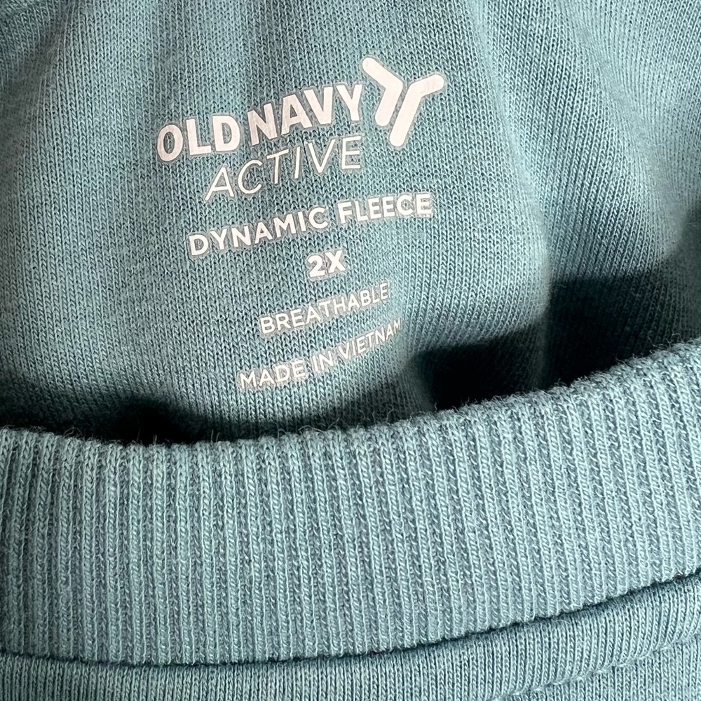 Old Navy Dynamic Fleece Crew Neck Size 2X - Picture 4 of 7